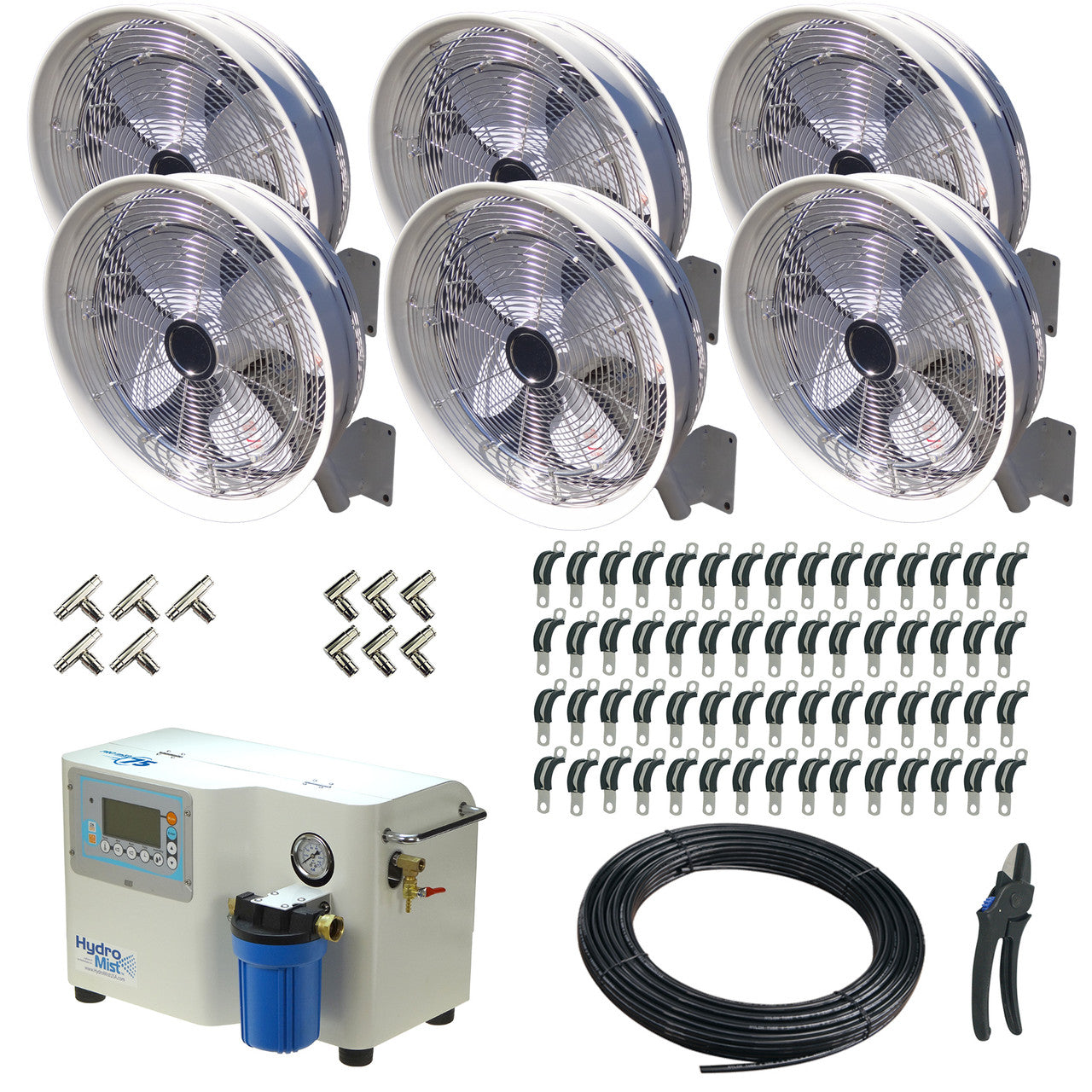Hydro Mist DIY 6-18" Fan Mist Package with Pro 75 Pump