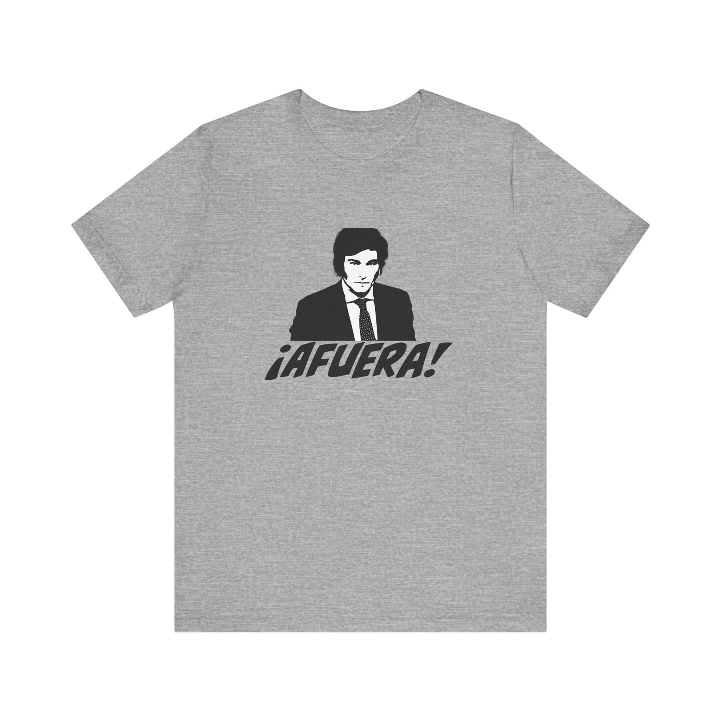 Walton & Johnson: Afuera! Javier Milei Unisex Jersey Tee - 4LibertyShop.com