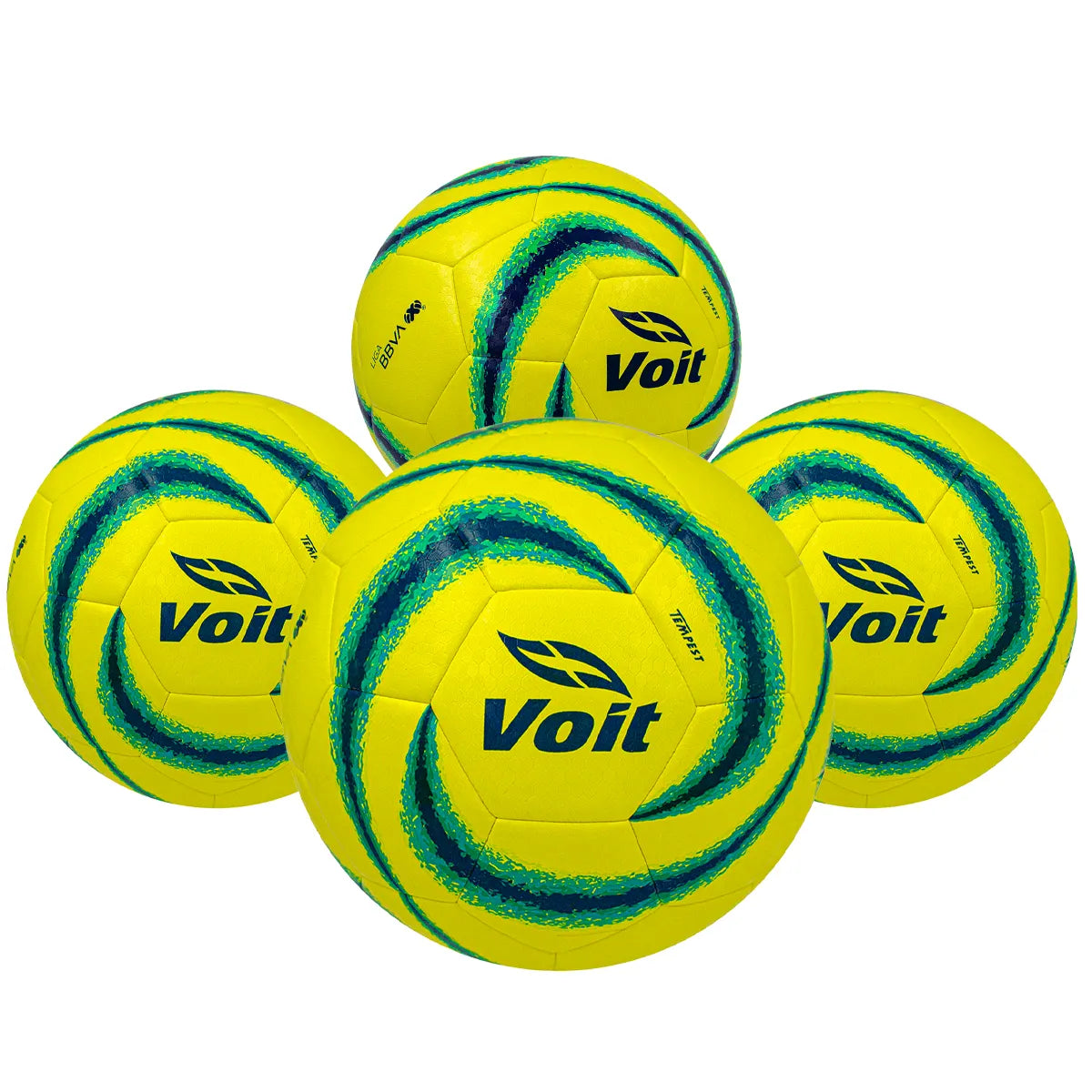 Voit 12 PACK TEMPEST LIGA MX Soccer Balls - Size 5
