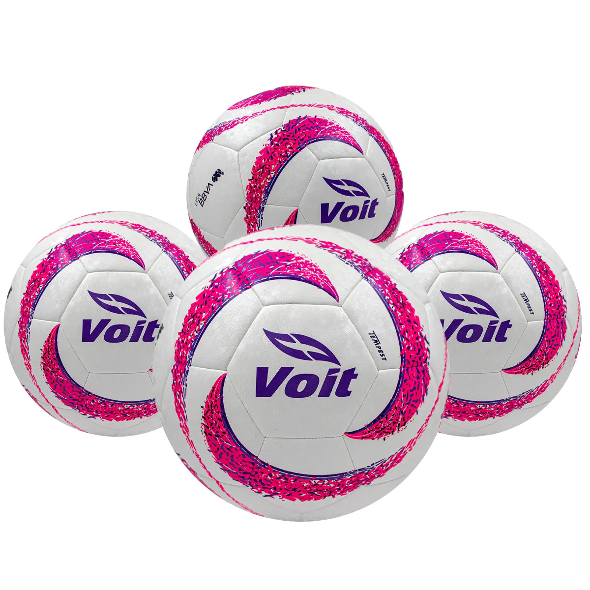 Voit 12 PACK TEMPEST LIGA MX Soccer Balls - Size 5