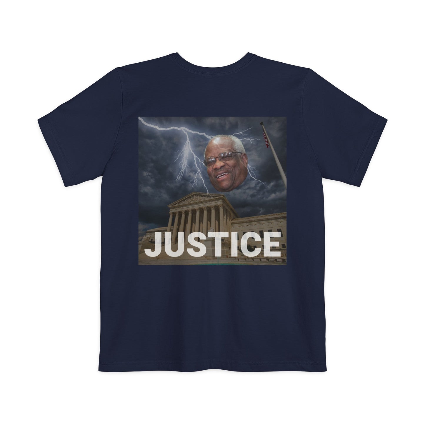 Lightning Bolt of Justice Pocket T-Shirt