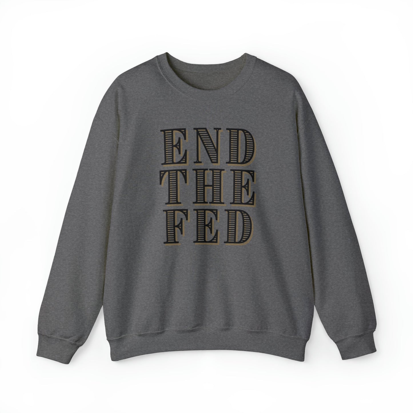 "End The Fed" Heavy Blend™ Crewneck Sweatshirt