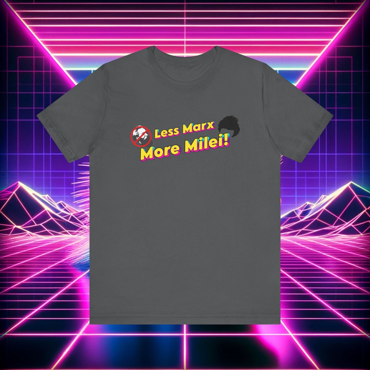 Less Marx More Milei T-Shirt - 4LibertyShop.com