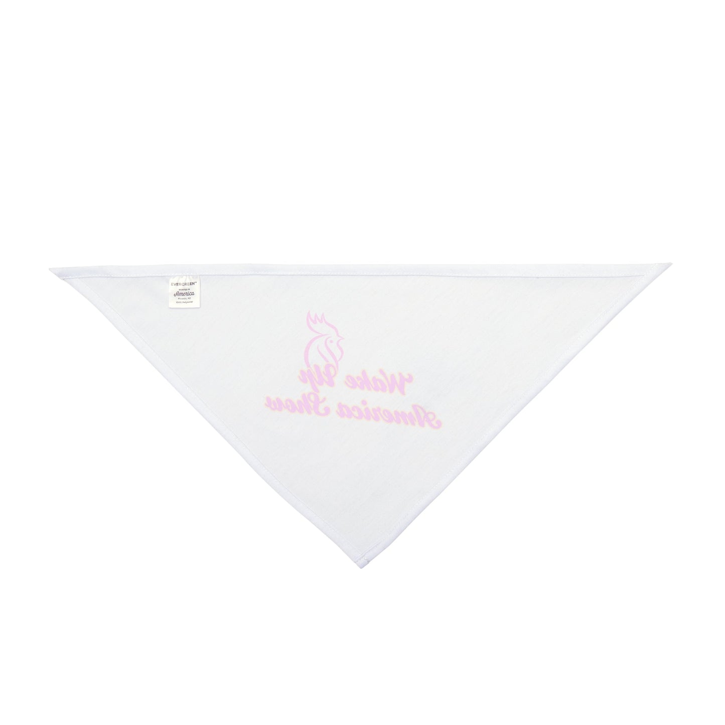 Wake Up America Show Pet Bandana Version 2