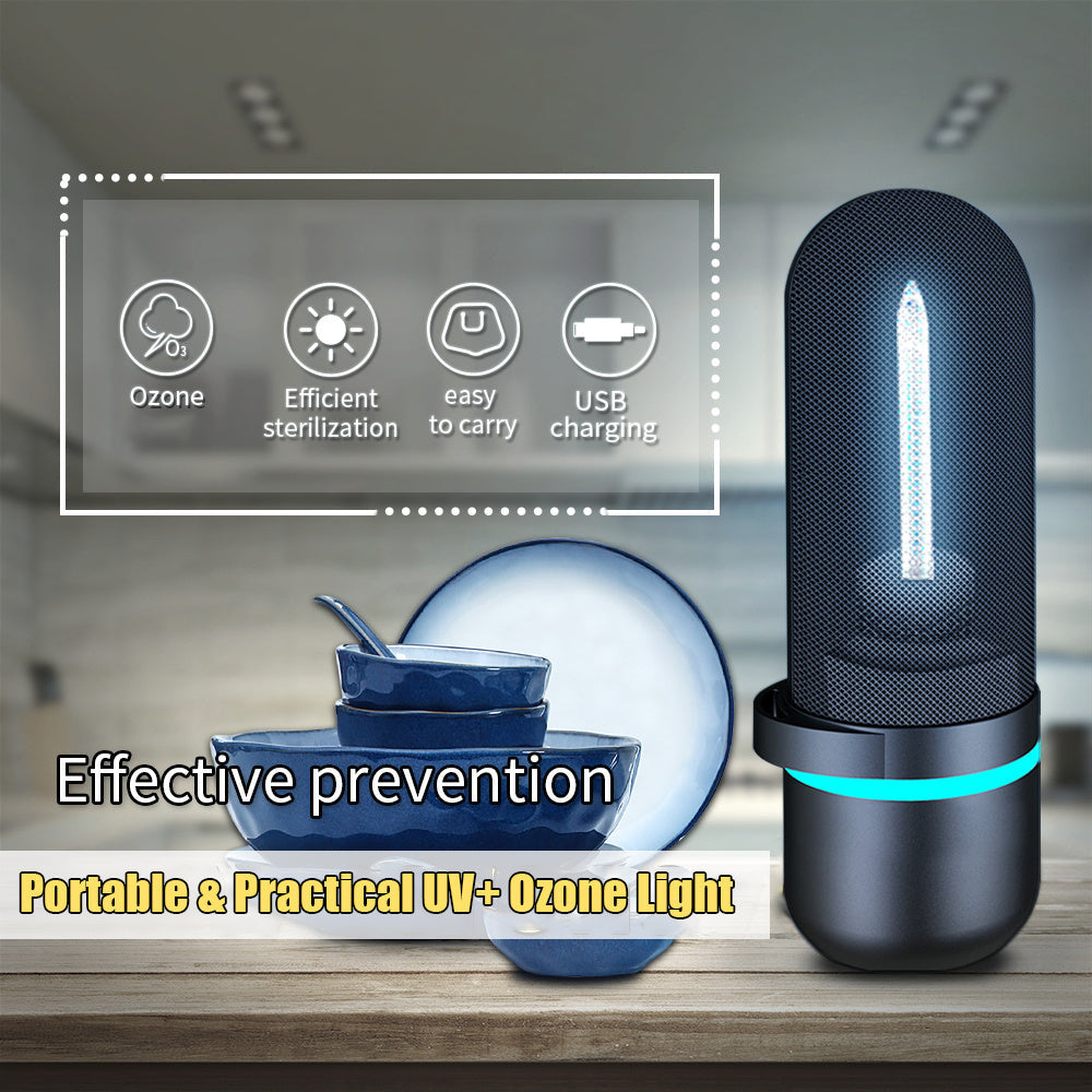 USB rechargeable UV germicidal lamp