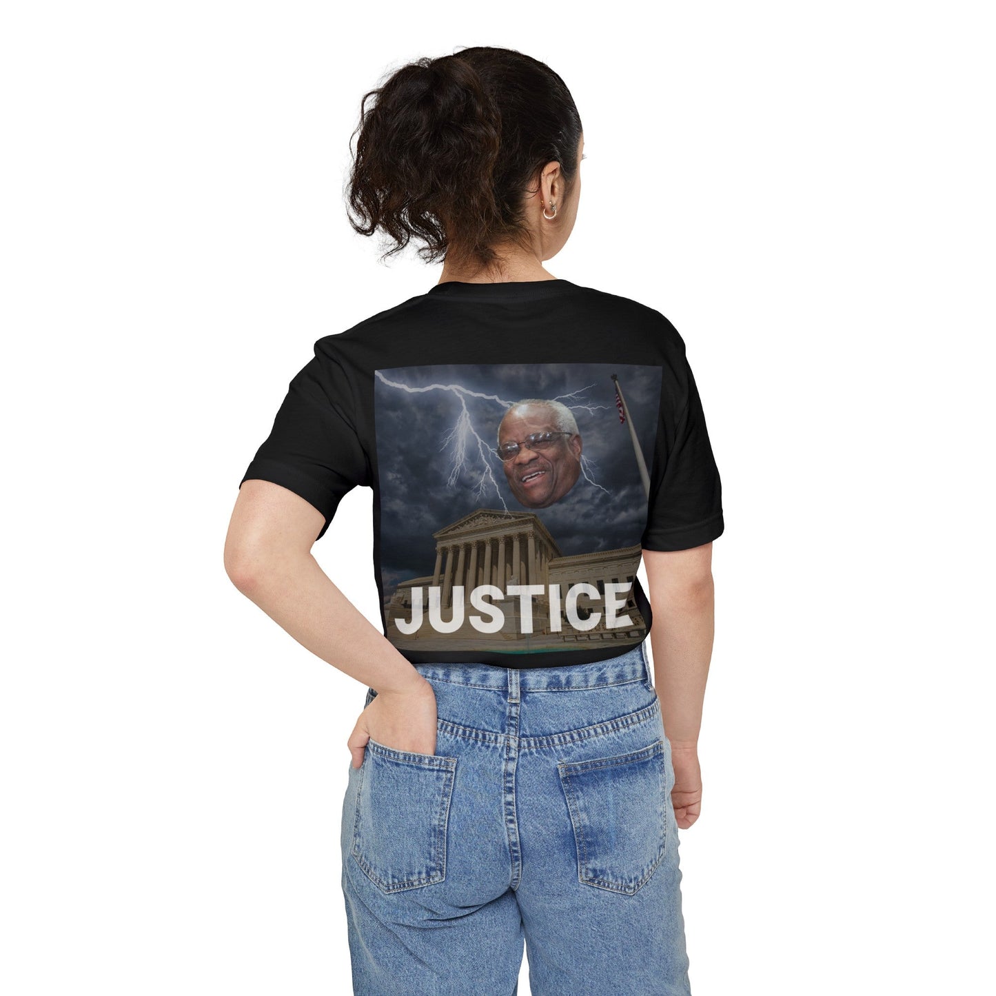 Lightning Bolt of Justice Pocket T-Shirt