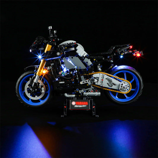Compatible with LEGO 42159 Yamaha MT-10 SP building block LED lighting accessories Assembling lights