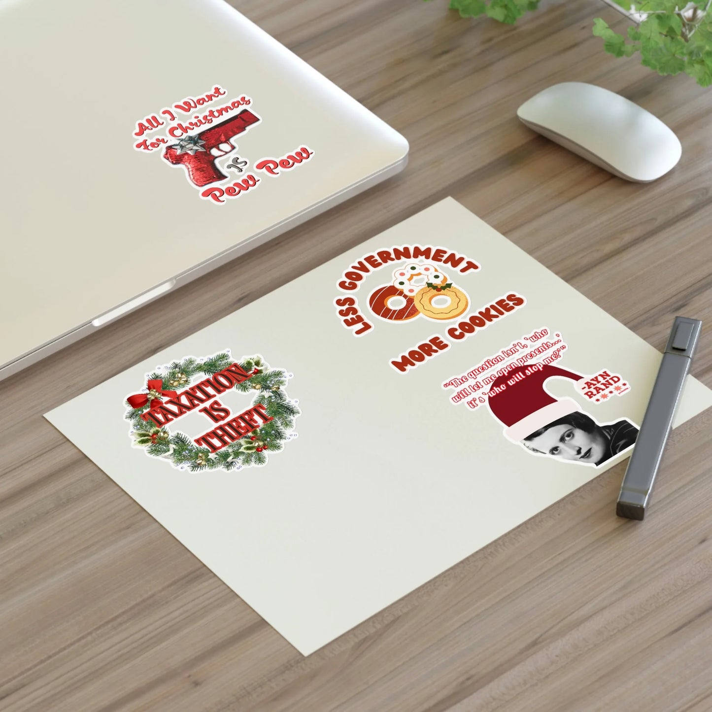 Holiday Liberty Themed Sticker Sheets - 4LibertyShop.com