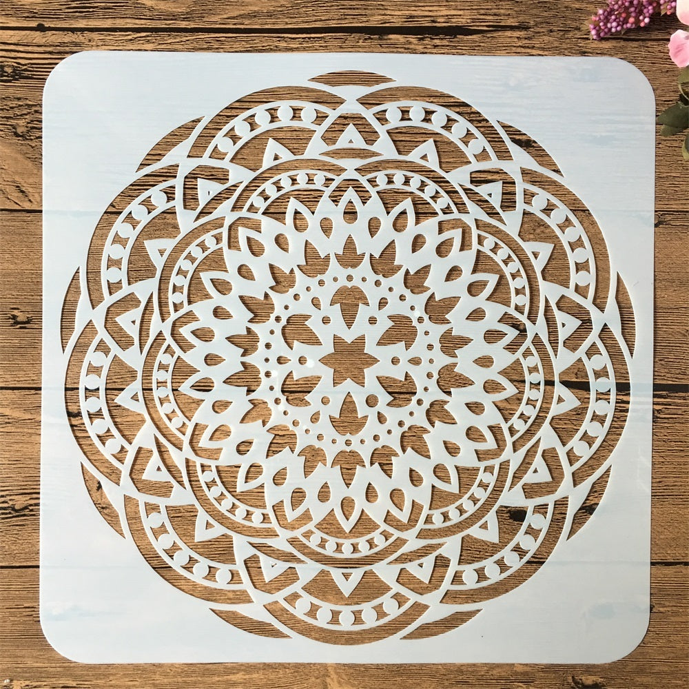 Mandala Furniture Tile Floor Wallpaper DIY Hand Account