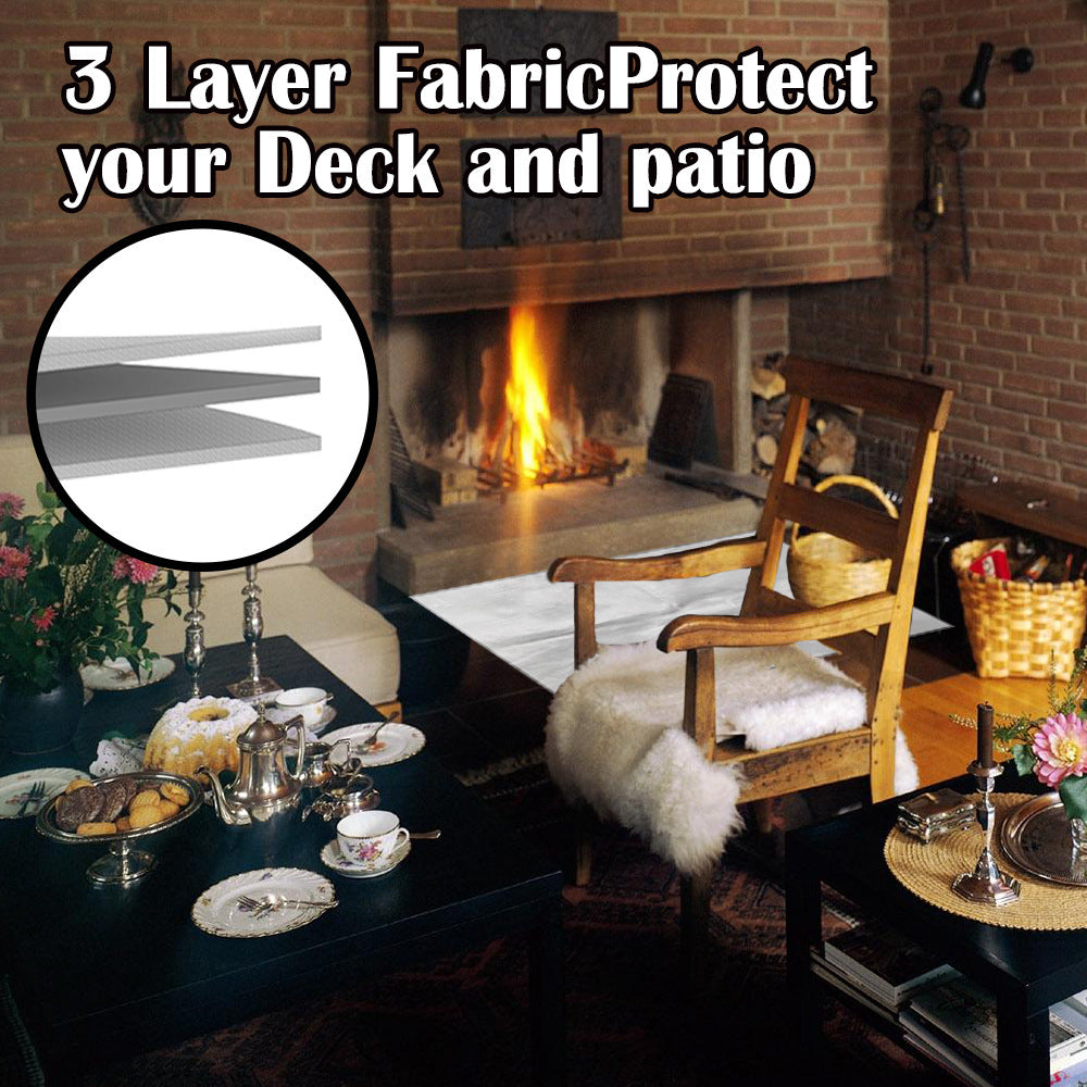 Foreign Trade Cross -Bborder Fireplace Brazier Fire Mat Outdoors