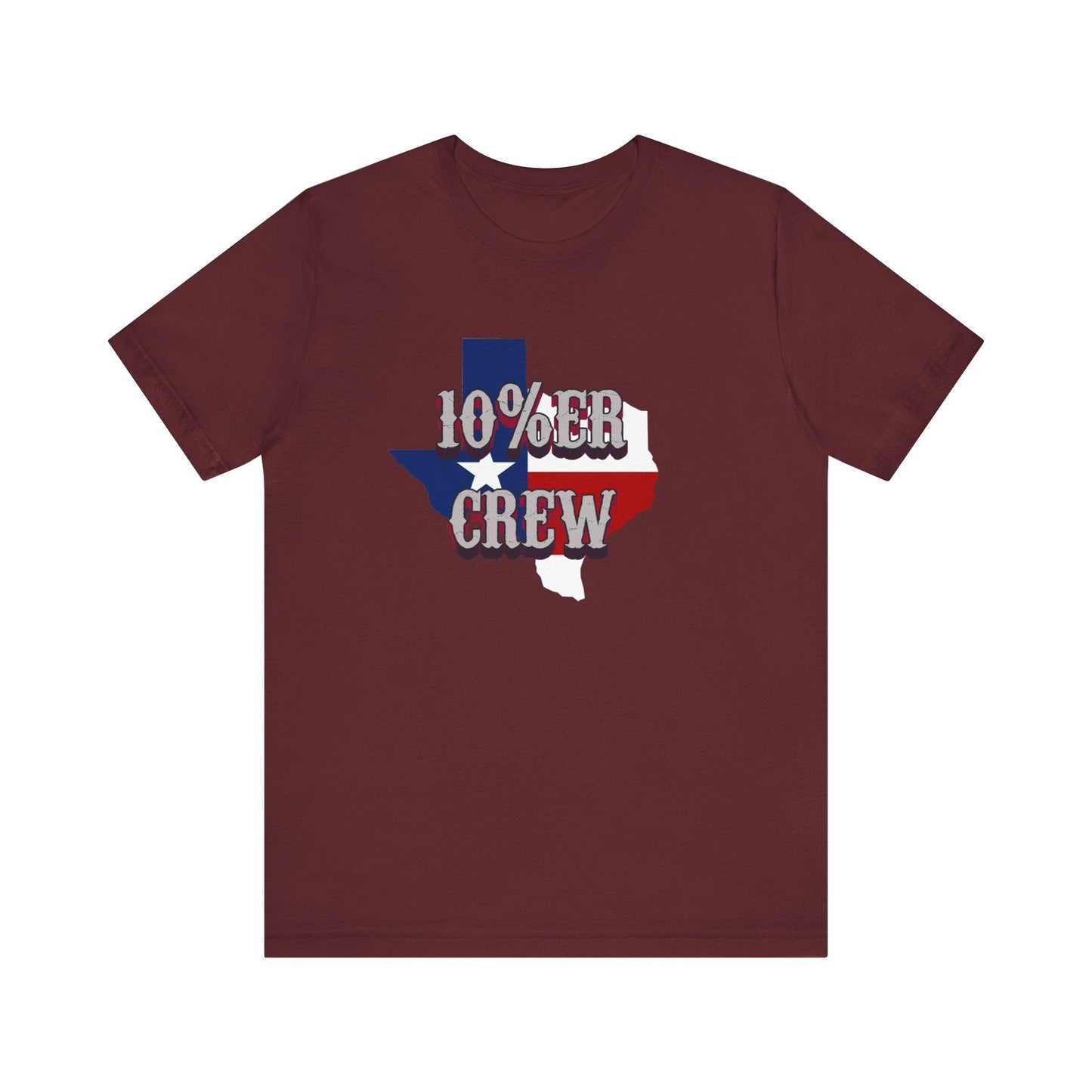 Walton & Johnson: 10%er Crew Texas Tee - 4LibertyShop.com