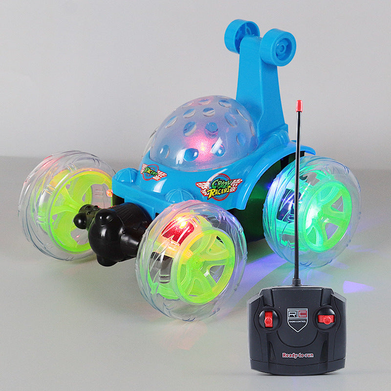 Light Four-wheel Drive Flip Climbing Car Electric Remote Control Children's Toy Car