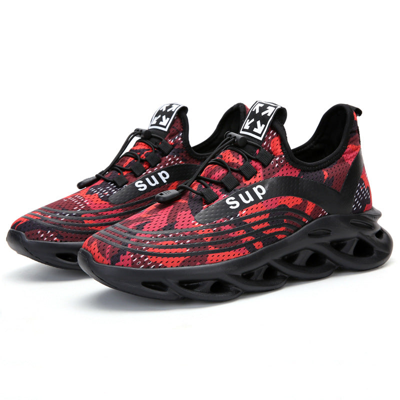 Mesh Low-Cut Blade Plus Size Casual Sneakers