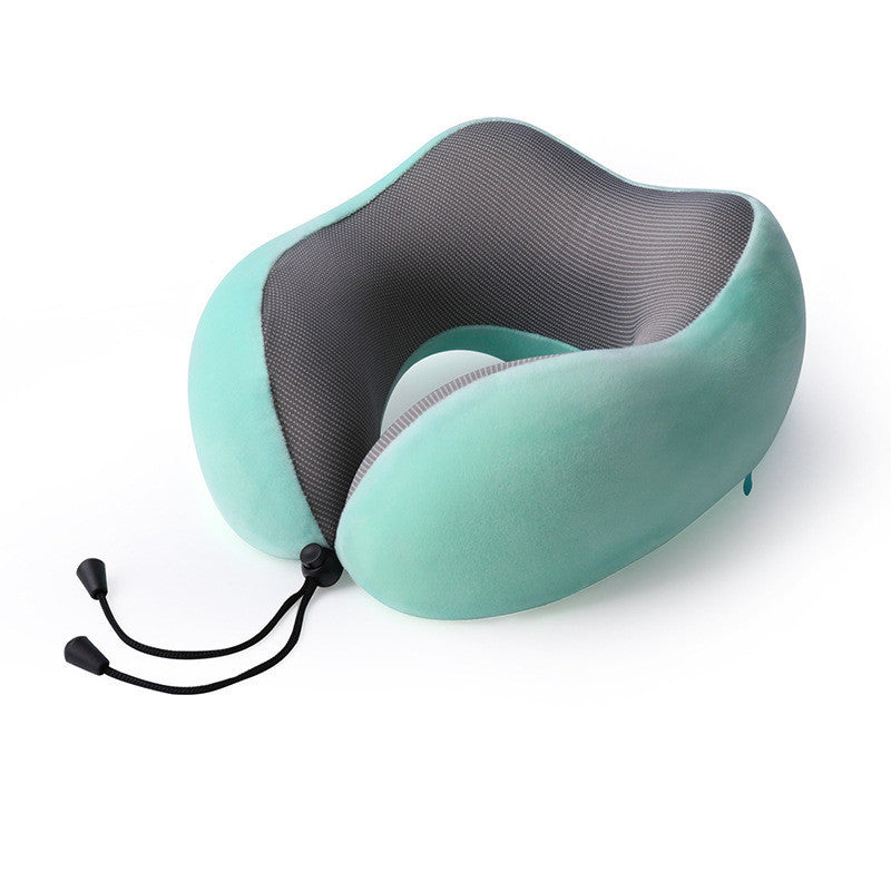 Slow Rebound Memory Foam Pillow Travel U-Shaped Pillow