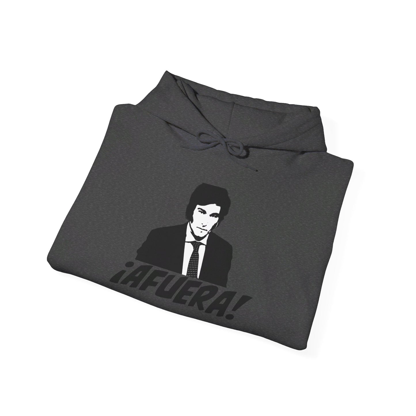 Javier Milei ¡AFUERA! Hoodie - 4LibertyShop.com