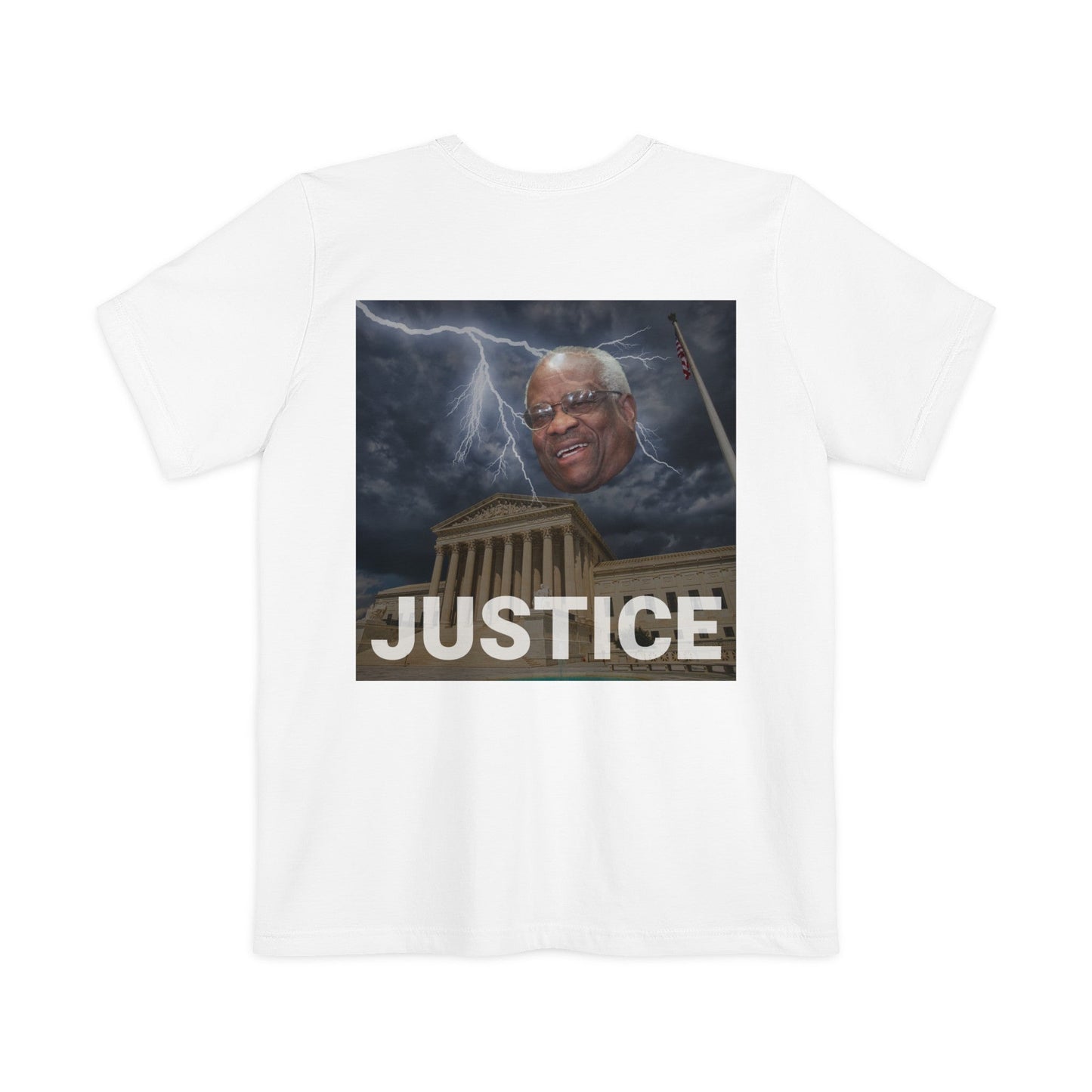 Lightning Bolt of Justice Pocket T-Shirt