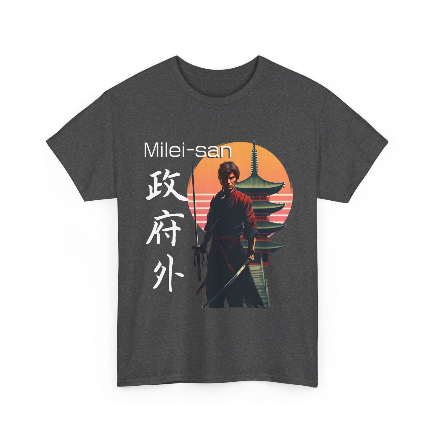 Shogun of Liberty: Milei-San Samurai Shirt - 4LibertyShop.com