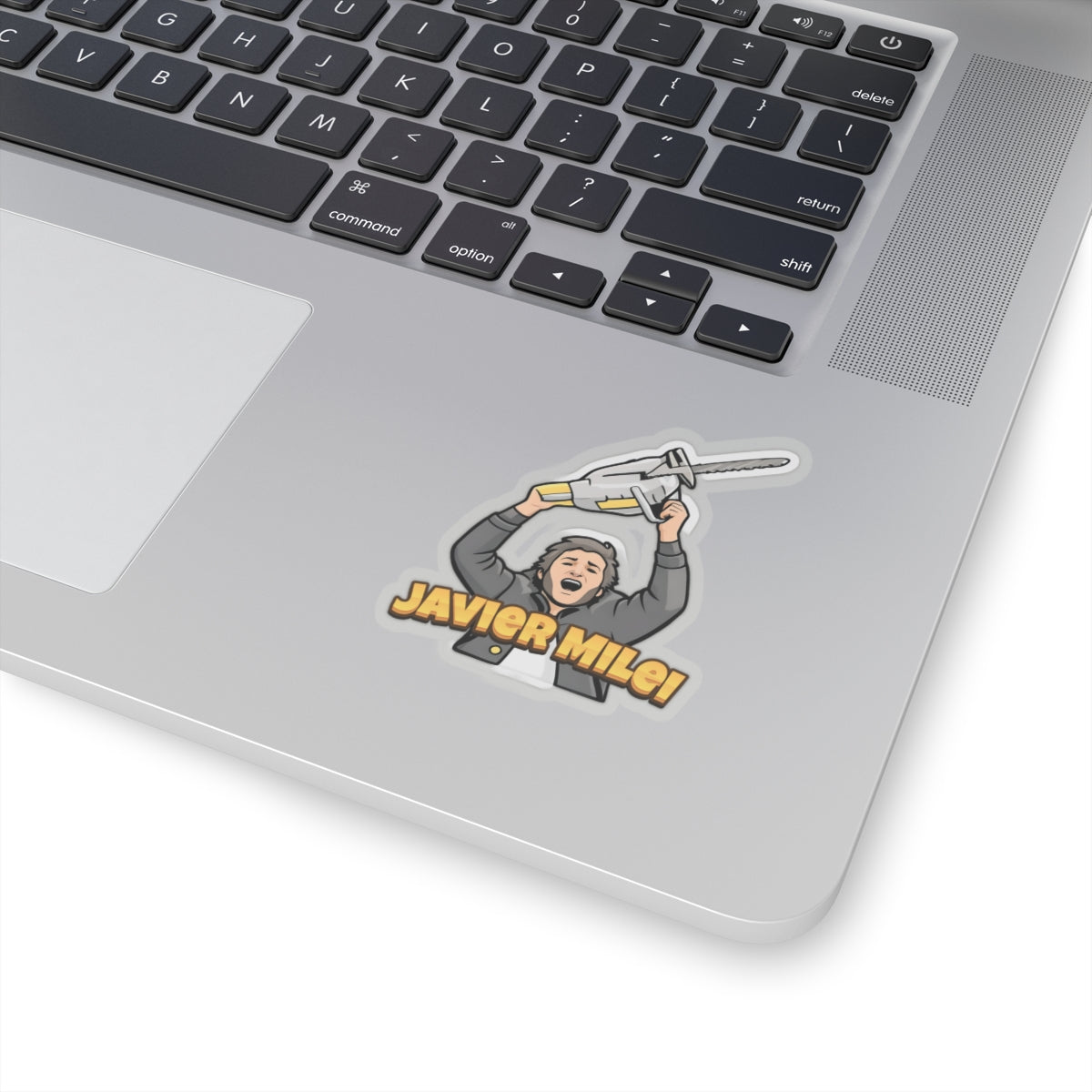 Javier Milei Chainsaw Stickers - 4LibertyShop.com