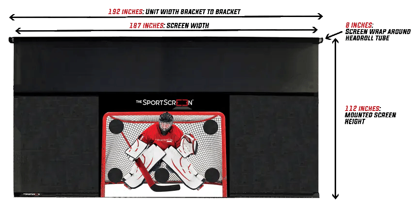 The Sport Screen - Hockey SportScreen - Remote Controlled
