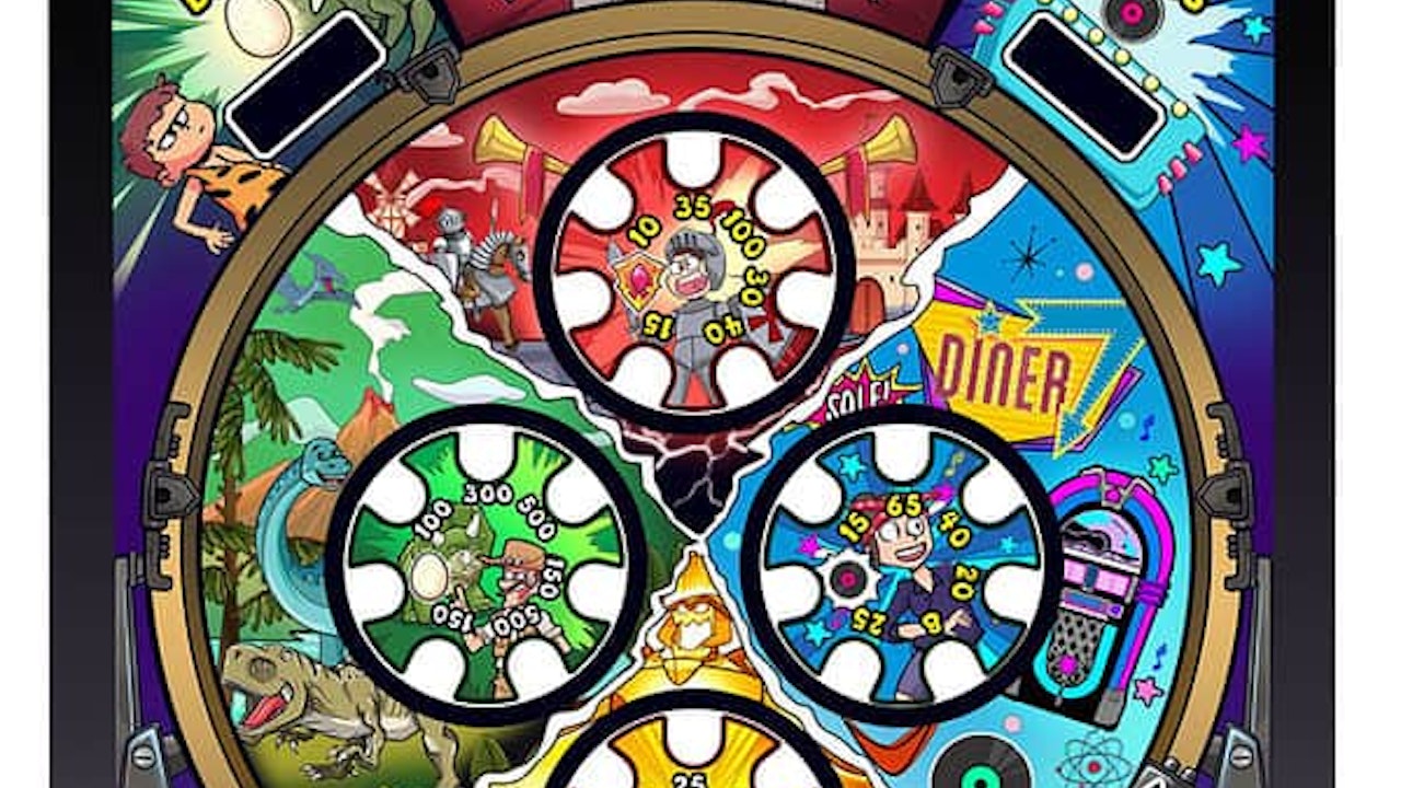 LAI Games FGTeeV Out of Time Arcade Game Machine