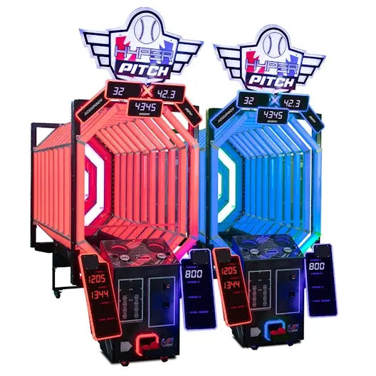 LAI Games Hyper Pitch Baseball Style Arcade Game