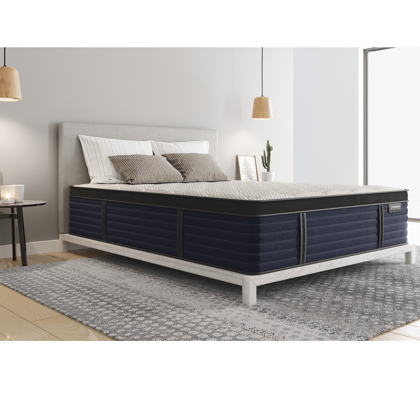 Diamond Hughes Cool Responsive Latex Hybrid Mattress Twin XL