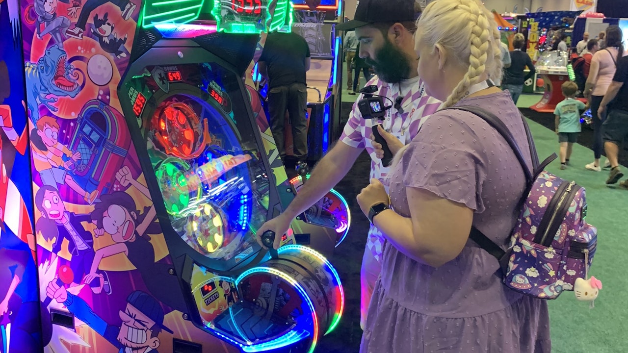 LAI Games FGTeeV Out of Time Arcade Game Machine