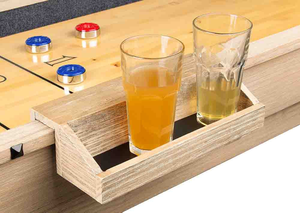 "The Rockford" 2-Piece 12′ Upstairs/Downstairs Shuffleboard Table