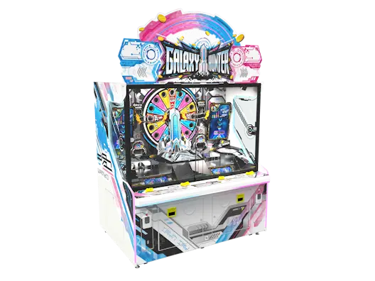 LAI Games Galaxy Hunter Redemption Pusher Arcade Game Machine