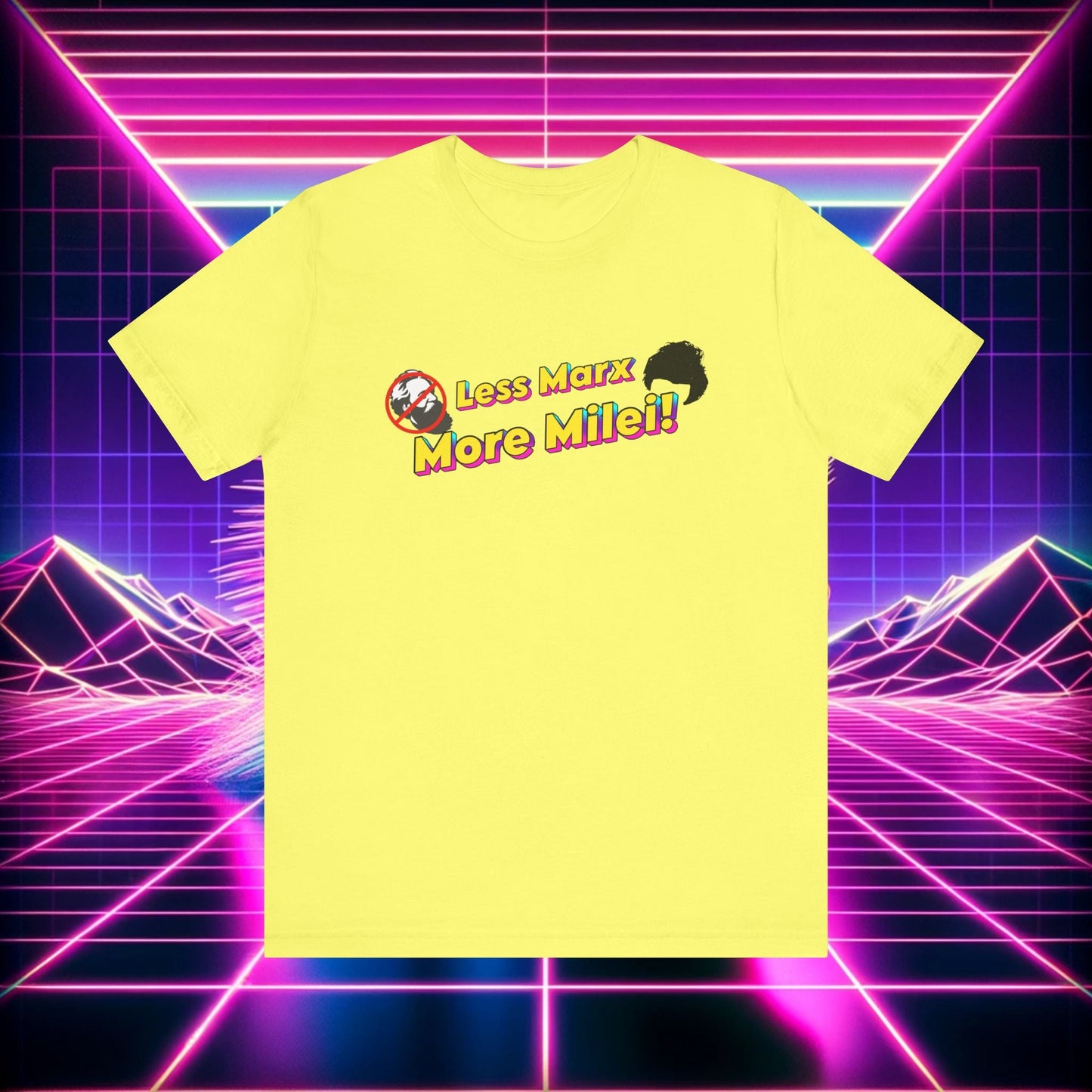 Less Marx More Milei T-Shirt - 4LibertyShop.com