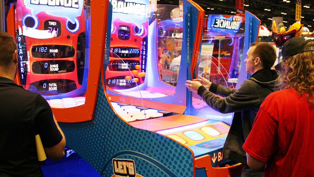 LAI Games Let's Bounce Arcade Game Machine