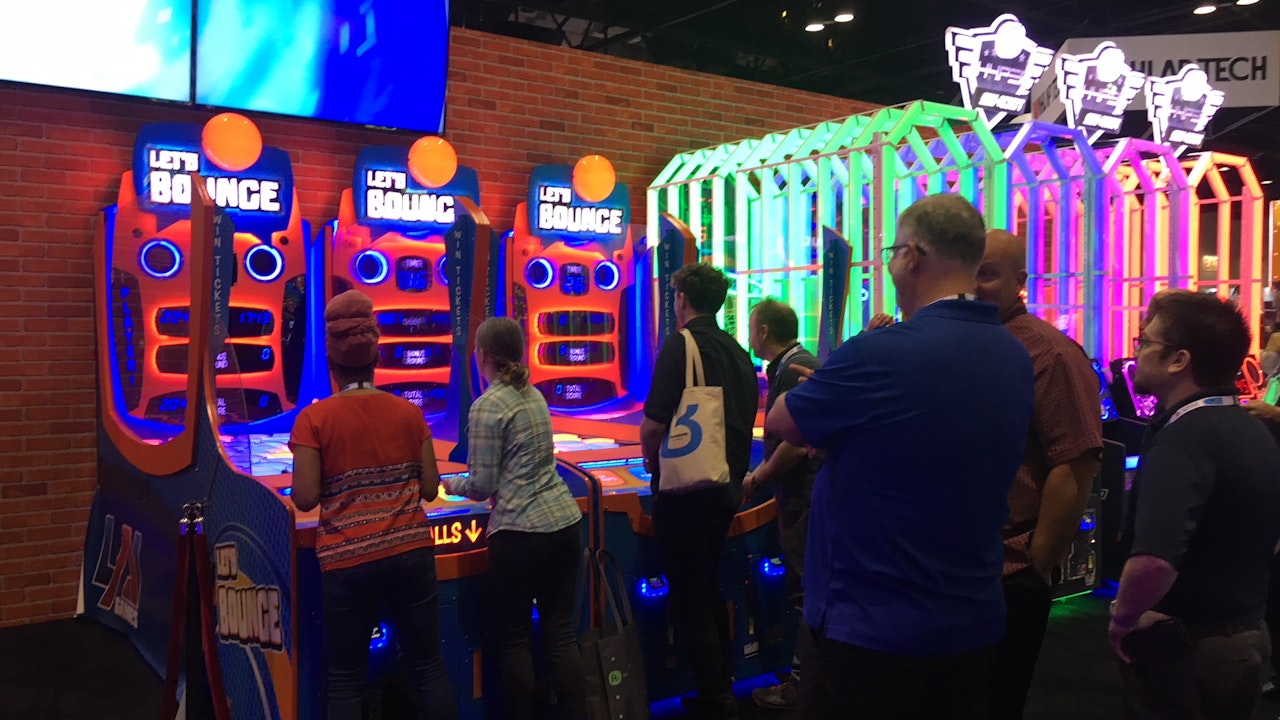 LAI Games Let's Bounce Arcade Game Machine