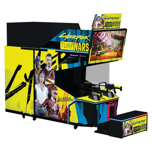 LAI Games Cyberpunk 2077: Turf Wars Arcade Game Machine