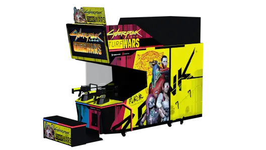 LAI Games Cyberpunk 2077: Turf Wars Arcade Game Machine