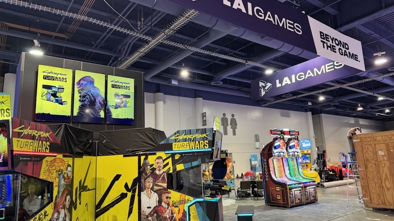 LAI Games Cyberpunk 2077: Turf Wars Arcade Game Machine