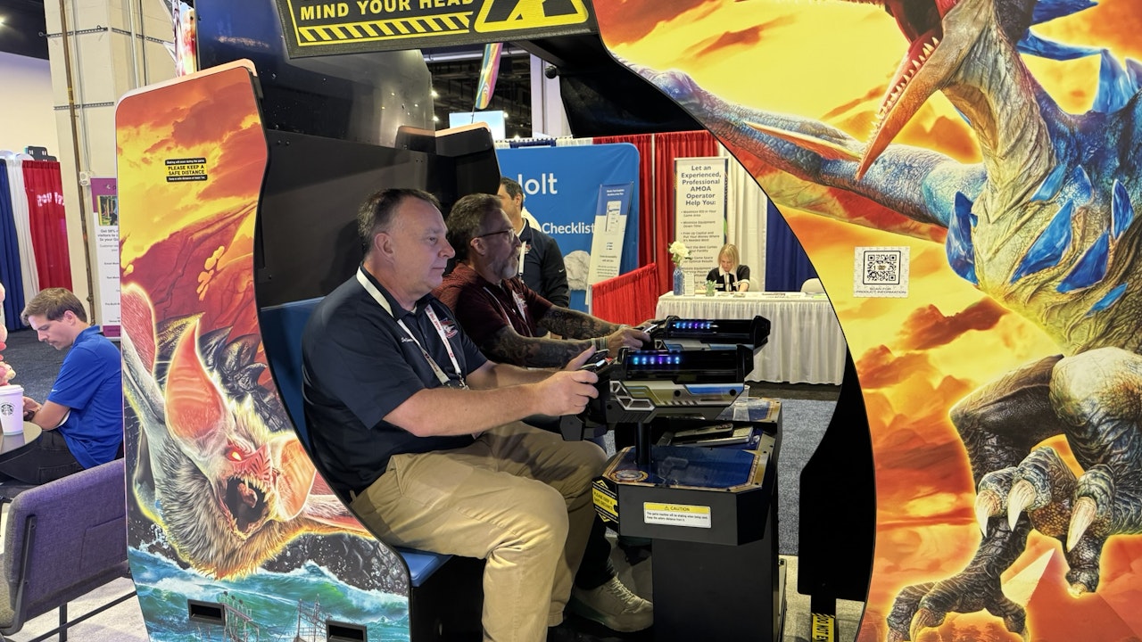 LAI Games Kaiju Rampage Arcade Game Machine