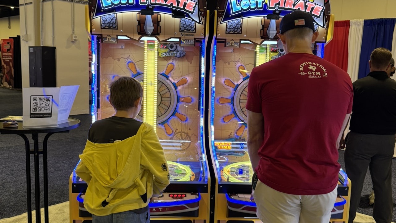 LAI Games Lost Pirate Twin Arcade Game