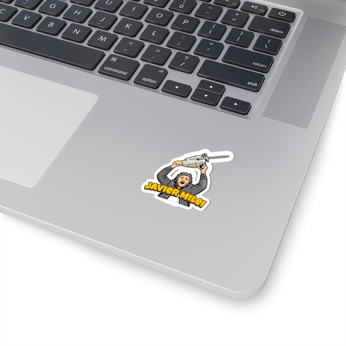 Javier Milei Chainsaw Stickers - 4LibertyShop.com