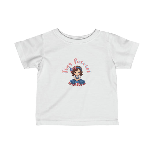Tiny Patriot Betsy Ross Infant Fine Jersey Tee