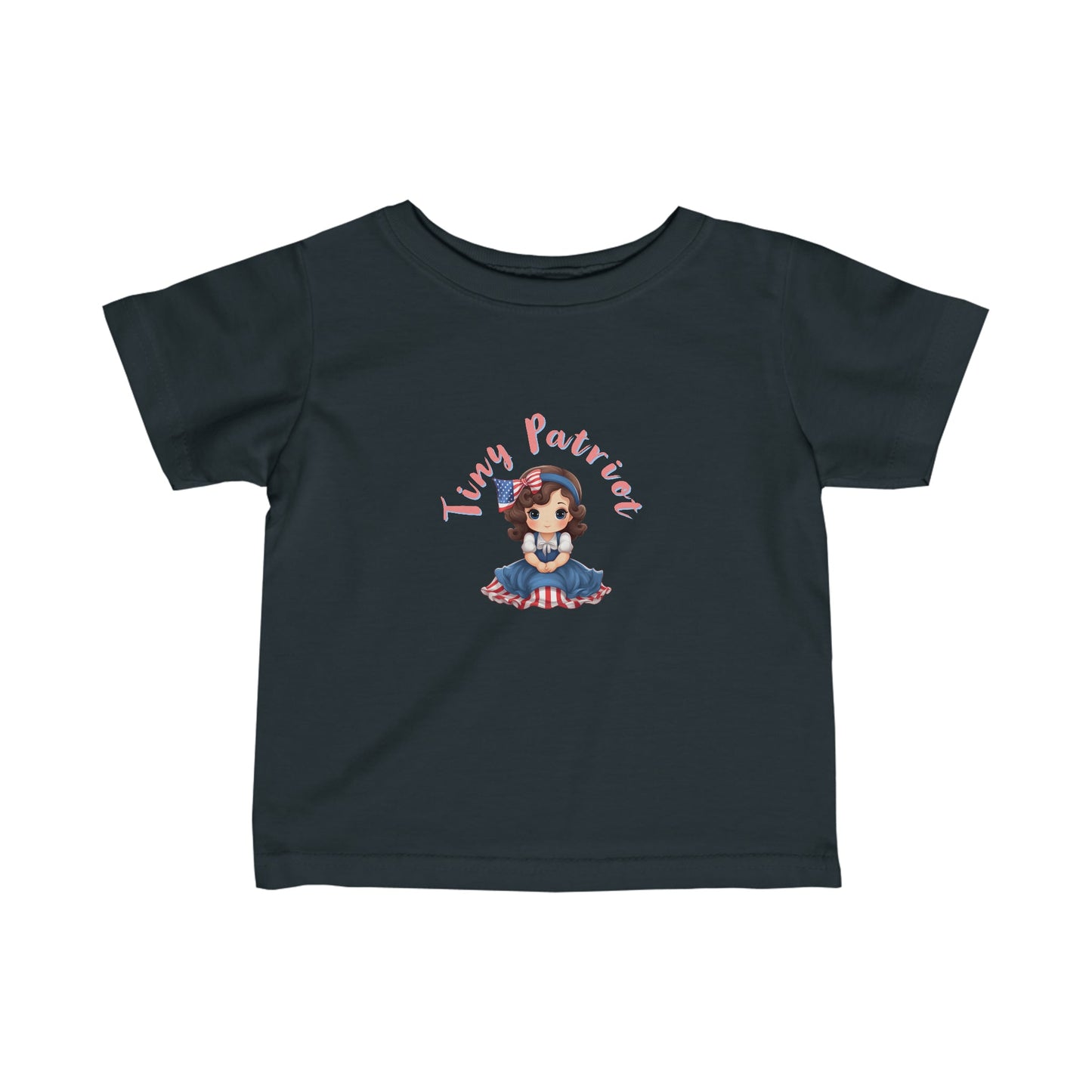 Tiny Patriot Betsy Ross Infant Fine Jersey Tee