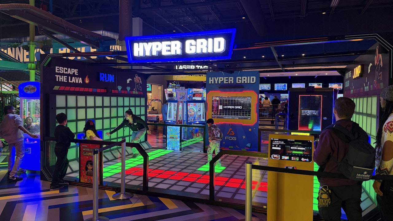 LAI Games Hyper Grid Interactive Arcade Game for 1-6 Players