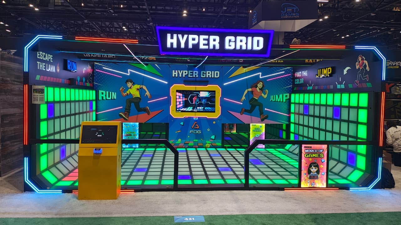 LAI Games Hyper Grid Interactive Arcade Game for 1-6 Players