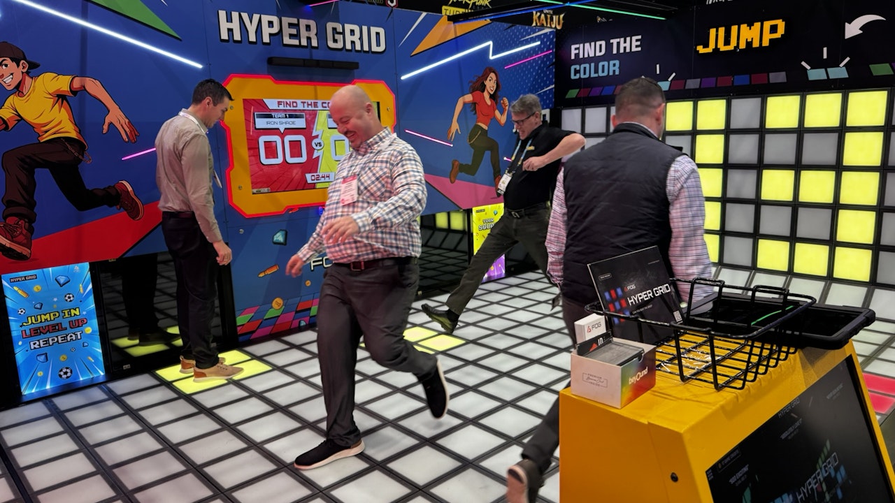 LAI Games Hyper Grid Interactive Arcade Game for 1-6 Players