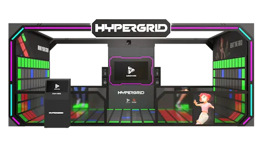 LAI Games Hyper Grid Interactive Arcade Game for 1-6 Players