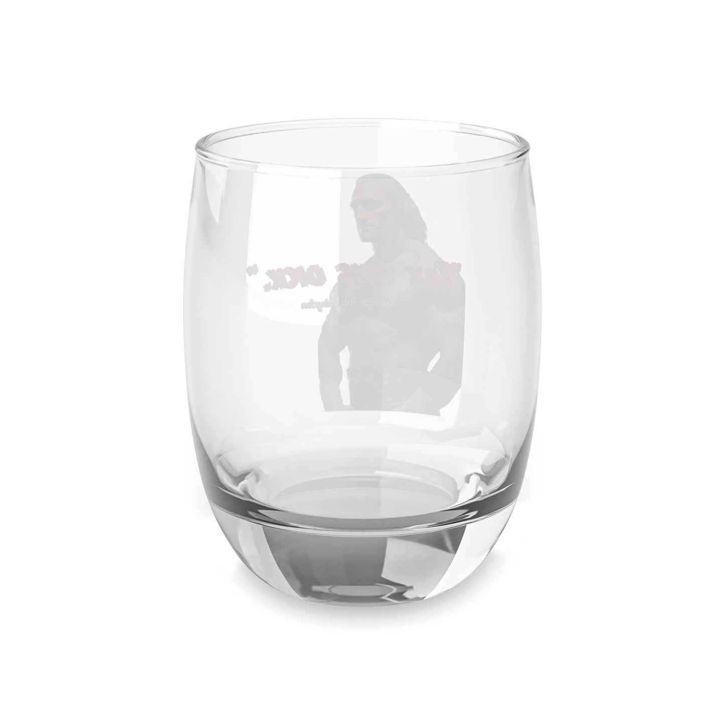 Tax This Dick George Washington Whiskey Glass - Patriotic Barware - 4LibertyShop.com