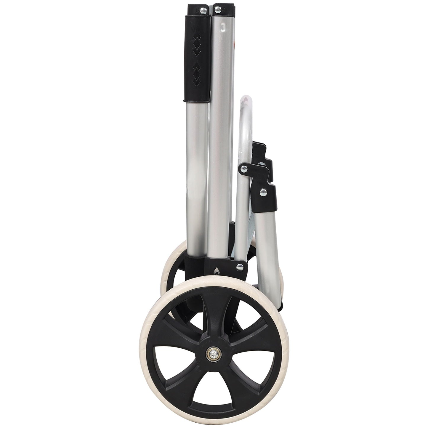 Foldable Shopping Trolley With Wheels And Waterproof Bag - Blue