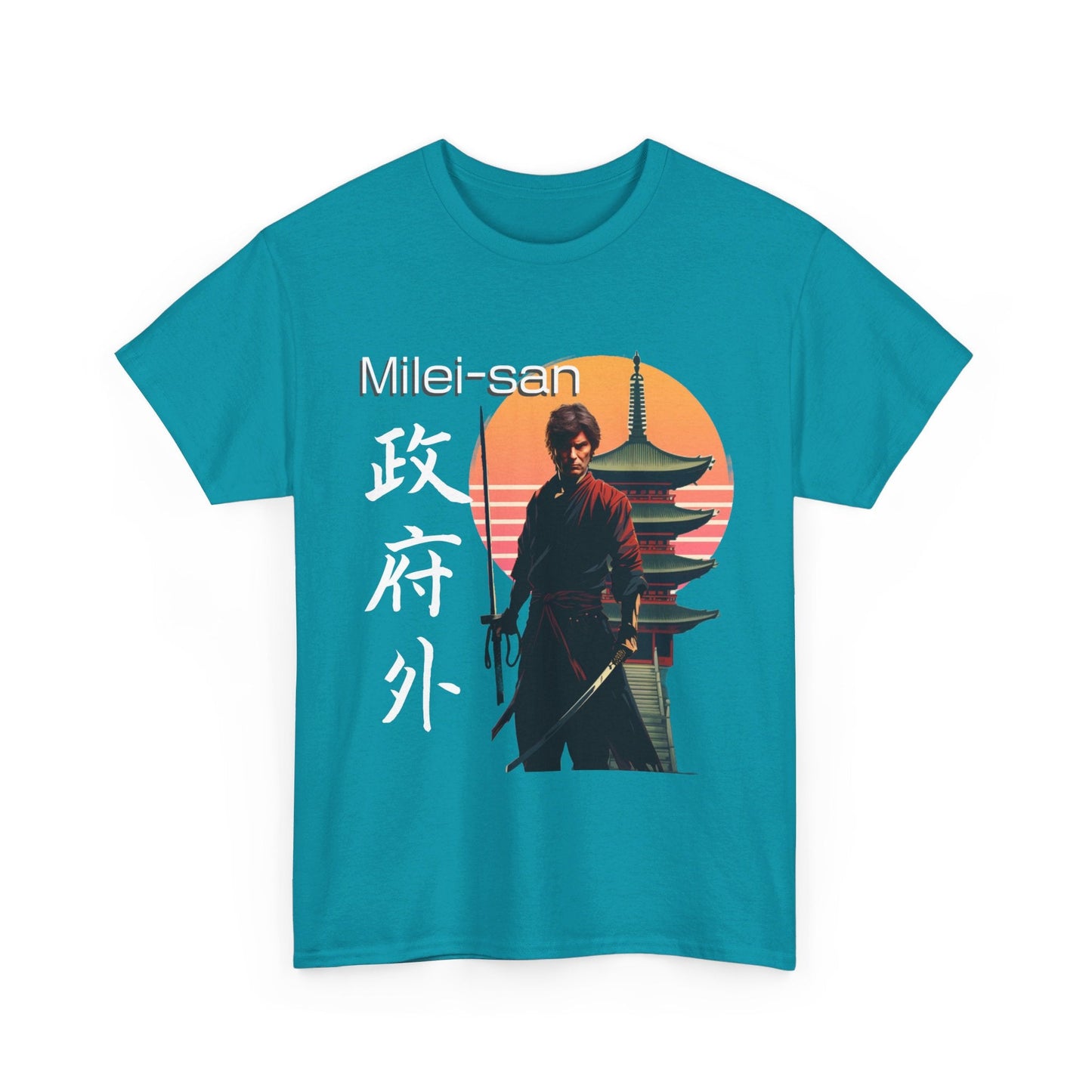 Shogun of Liberty: Milei-San Samurai Shirt - 4LibertyShop.com
