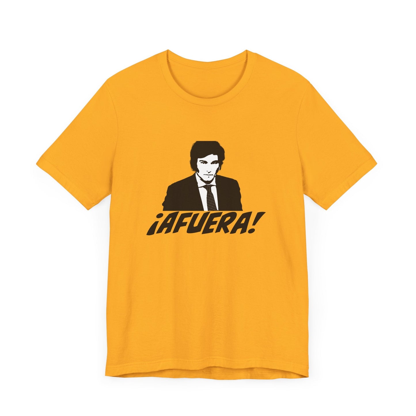 Walton & Johnson: Afuera! Javier Milei Unisex Jersey Tee - 4LibertyShop.com