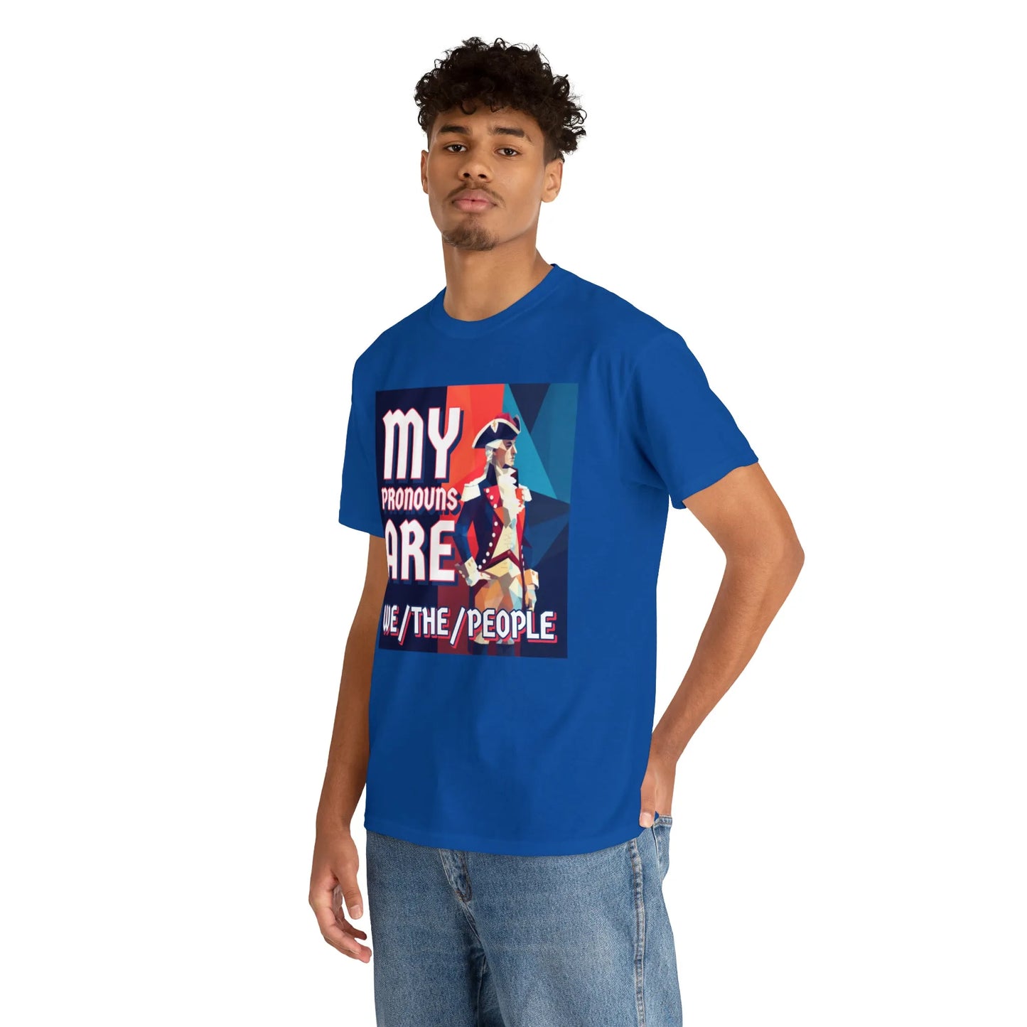 My Pronouns Are We/The/People Unisex Heavy Cotton Tee