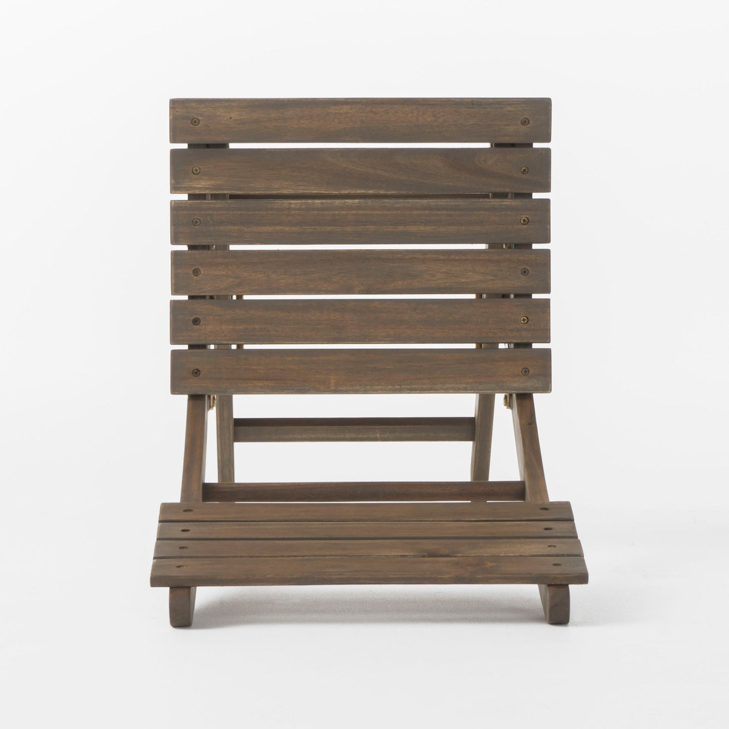 Positano - 4 Piece Foldable Chair Set in Gray
